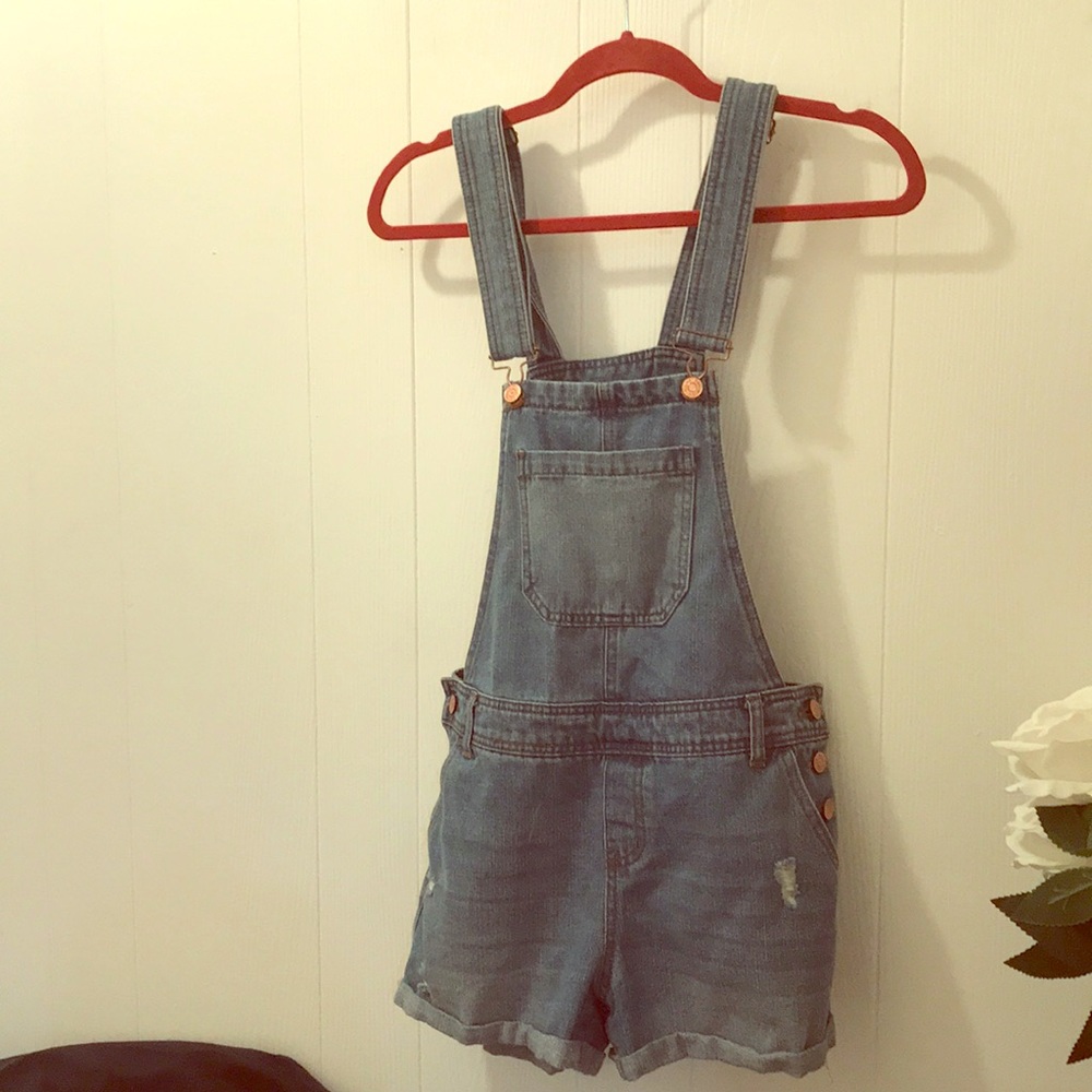 Denim Shorteralls